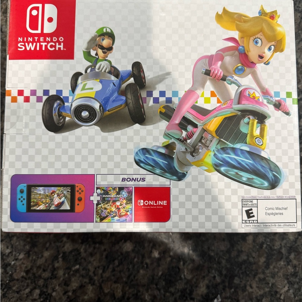 Nintendo Switch - Neon Blue + Neon Red Joy - Picture 2 of 4
